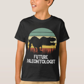 Vintage Future Paleontologist Dinosaurs T-Shirt