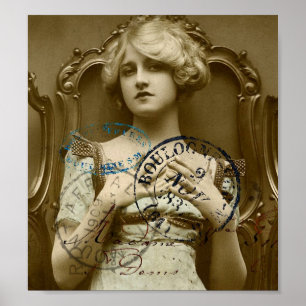 Vintage Gal Poster