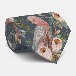 Vintage Galah Bush Garden Tie