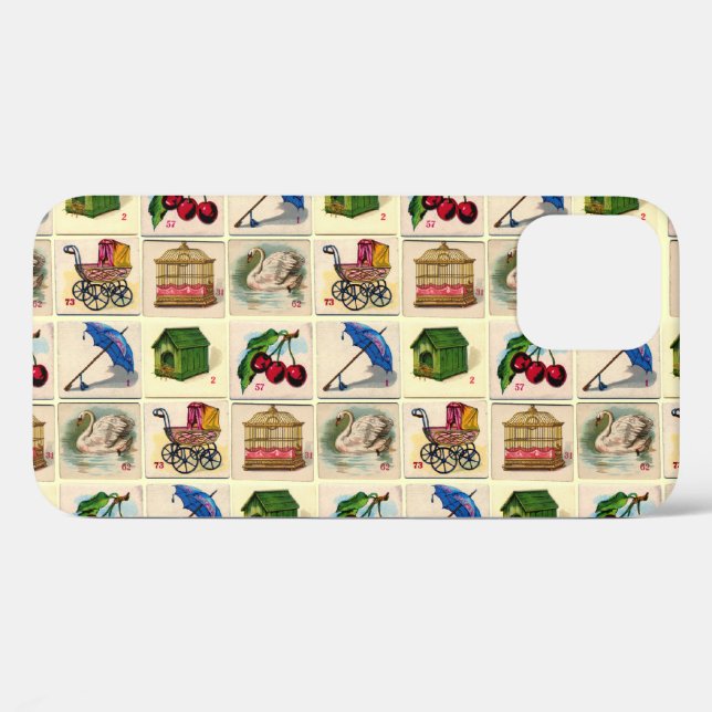Vintage Game Cards Case-Mate iPhone Case (Back (Horizontal))