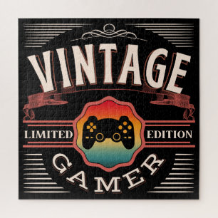 VINTAGE GAMER LIMITED EDITION JIGSAW PUZZLE