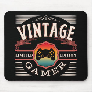 VINTAGE GAMER LIMITED EDITION MOUSE PAD