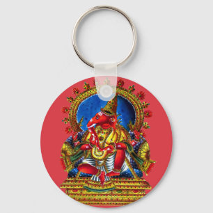 Vintage Ganesh Keychain