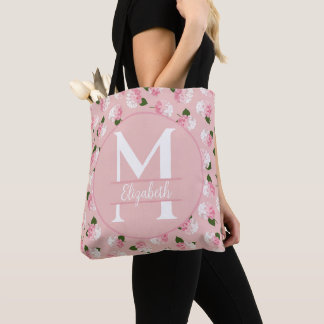 Vintage Garden Blossoms Tote Bag