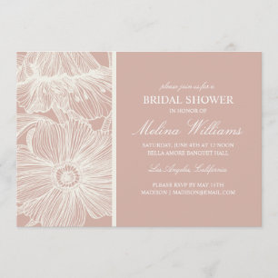 VINTAGE GARDEN BRIDAL SHOWER INVITATION