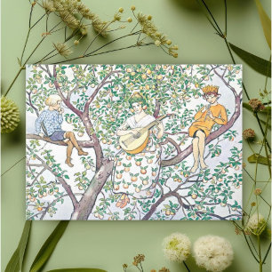 Vintage Garden Children Little Lasse Elsa Beskow 