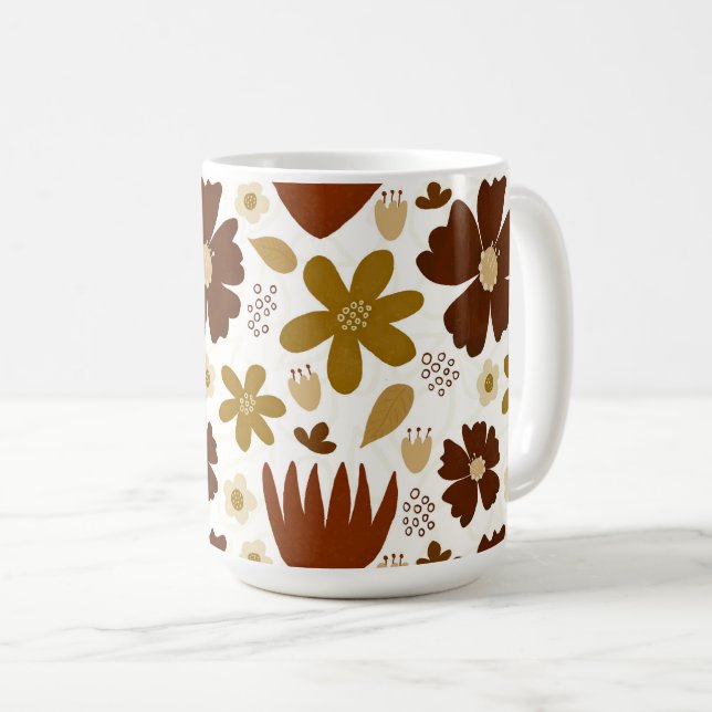 Vintage Garden Coffee Mug (Front Right)