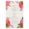 Vintage Garden Wedding Programs