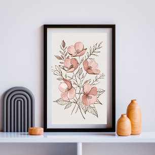 Vintage Garden Whisper Poster