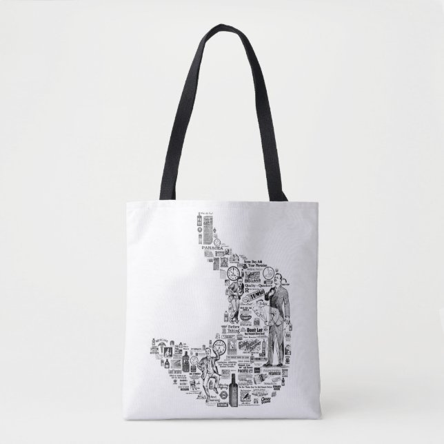 Vintage Gastroenterology - gastroenterologist gift Tote Bag (Front)