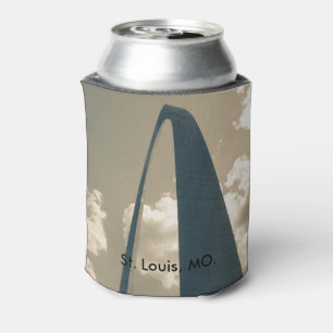 Vintage Gateway Arch Can Cooler