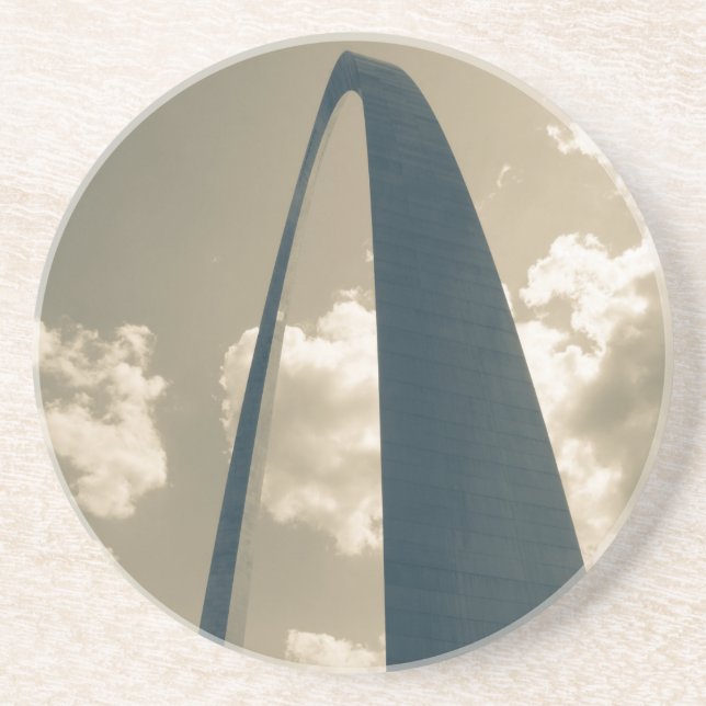 Vintage Gateway Arch Coaster (Front)