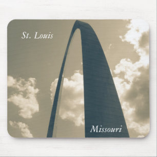 Vintage Gateway Arch Mouse Pad
