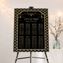 Vintage Gatsby Art déco des années 1920 Mariage as