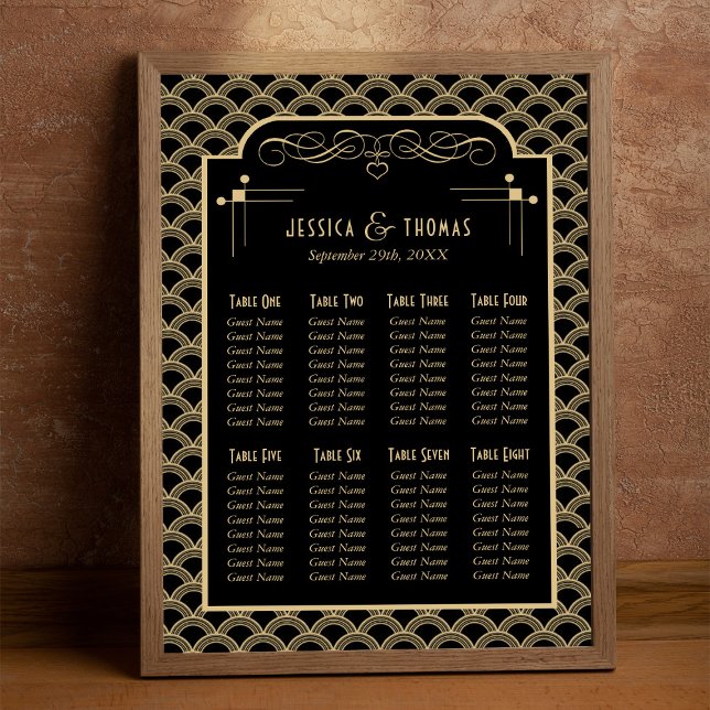 Vintage Gatsby Art déco des années 1920 Mariage as (Créateur téléchargé)