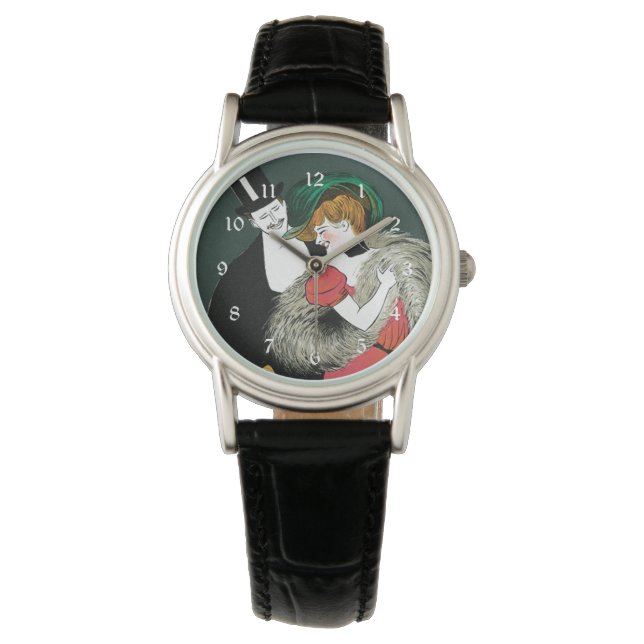 Vintage Gay Paree Poster Watch (Front)