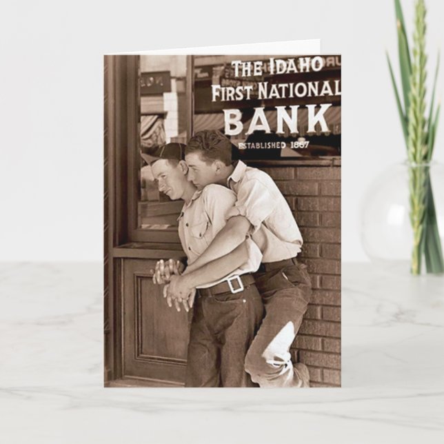 Vintage Gays Card (Front)