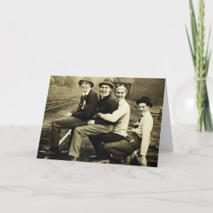 Vintage Gays Card
