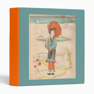 Vintage Geisha Binder