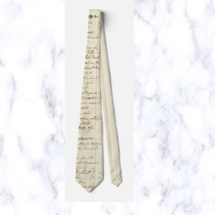 Vintage General Ledger Tie