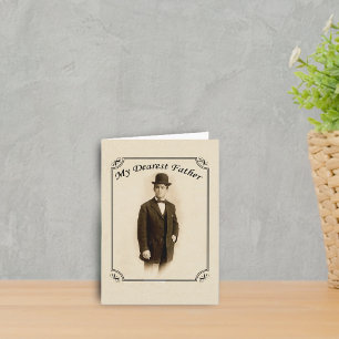 Vintage Gentleman Father's Day Card