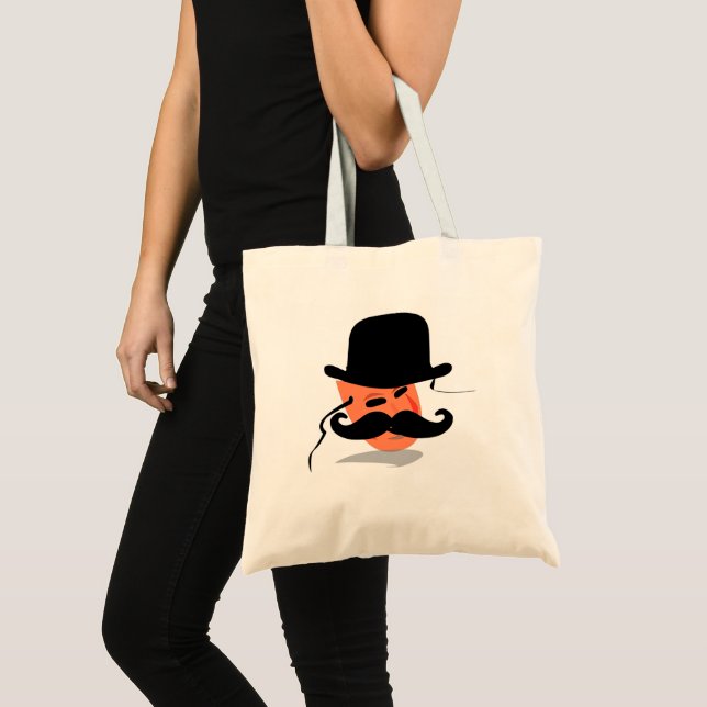 Vintage Gentleman Tote Bag (Front (Product))