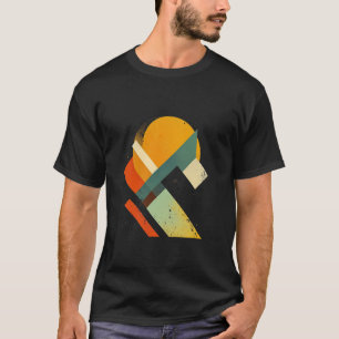 Vintage Geometric Abstract T-Shirt
