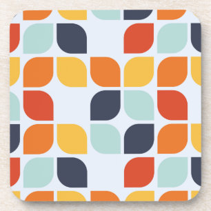 Vintage Geometric Pattern Coaster