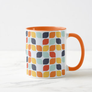 Vintage Geometric Pattern Mug