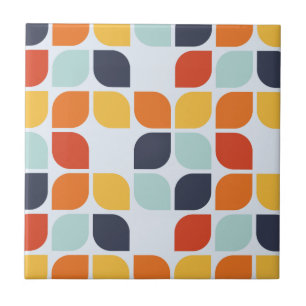 Vintage Geometric Pattern Tile