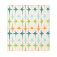Vintage Geometric Starbursts Notepad