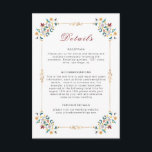 Vintage Geometry Intricate Classical Motif Wedding Enclosure Card<br><div class="desc">Beautiful Invitation to celebrate Special occasions and festivals comes with digital and E-invitation as per your request. We would love to replicate our designs to make multiple products like rsvp cards, labels envelopes, and more. Customization is available for ready to print on request at info@shamaurcreatif@gmail.com. Look Forward to hearing from...</div>
