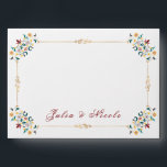 Vintage Geometry Intricate Classical Motif Wedding Envelope<br><div class="desc">Beautiful Invitation to celebrate Special occasions and festivals comes with digital and E-invitation as per your request. We would love to replicate our designs to make multiple products like rsvp cards, labels envelopes, and more. Customization is available for ready to print on request at info@shamaurcreatif@gmail.com. Look Forward to hearing from...</div>