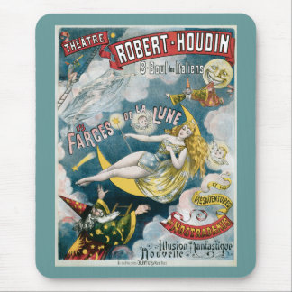 Vintage George Melies Illusion Fantastique Mouse Pad