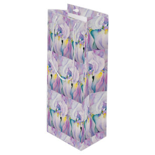 Vintage Georgia O'keefe 1924 Light of Iris Wine Gift Bag