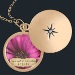Vintage Gerber Daisy Anniversary Necklace<br><div class="desc">Keepsake Necklaces Choose either Silver Plated Gold Finish or Sterling Silver Unique Personalized Custom !st Christmas Gift Wedding Keepsake Wedding Party Necklaces - to change background colour - click customize - click edit - choose last tool in drop down menu and choose from one of the colours shown or enter...</div>