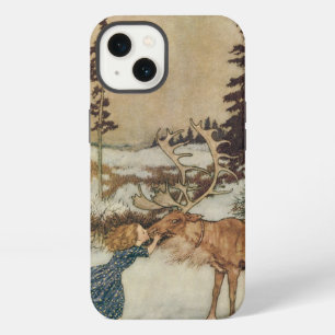 Vintage Gerda and the Reindeer by Edmund Dulac iPhone 13 Case