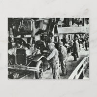 Vintage German Automotive Postcard