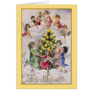 Vintage German Christmas Cards, Vintage German Christmas Greeting Cards