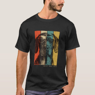 Vintage German Shorthaired Pointer Dog Mom Dad Kid T-Shirt