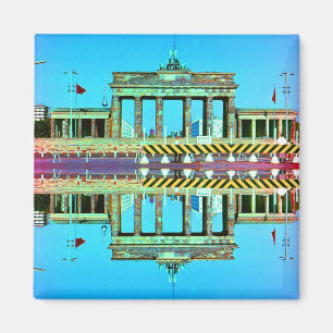 Vintage Germany Berlin Brandenburg Gate Magnet