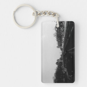 Vintage Germany Berlin The 17th June Street Keychain