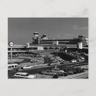 Vintage Germany Berlin The Tegel Airport Postcard