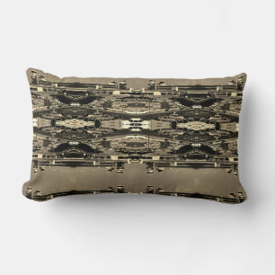 Vintage Germany Berlin The Tegel Airport Throw Pil Lumbar Pillow