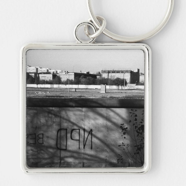 Vintage Germany Berlin wall 1970 Keychain (Front)