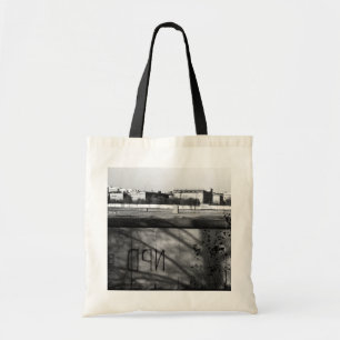 Vintage Germany Berlin wall 1970 Tote Bag