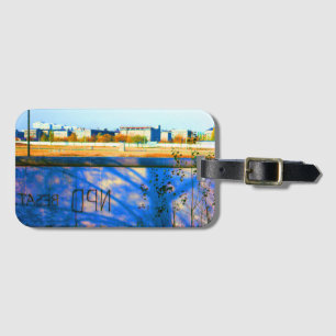 Vintage Germany Berlin wall Luggage Tag