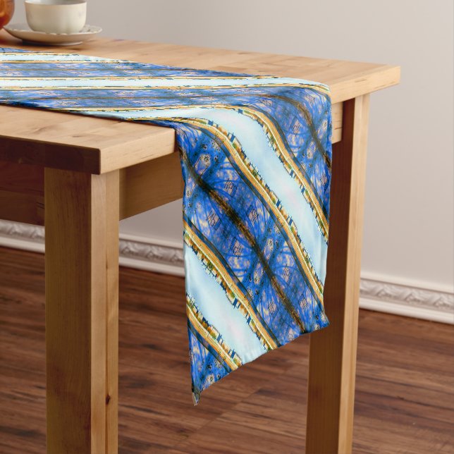 Vintage Germany Berlin wall Short Table Runner (In Situ)