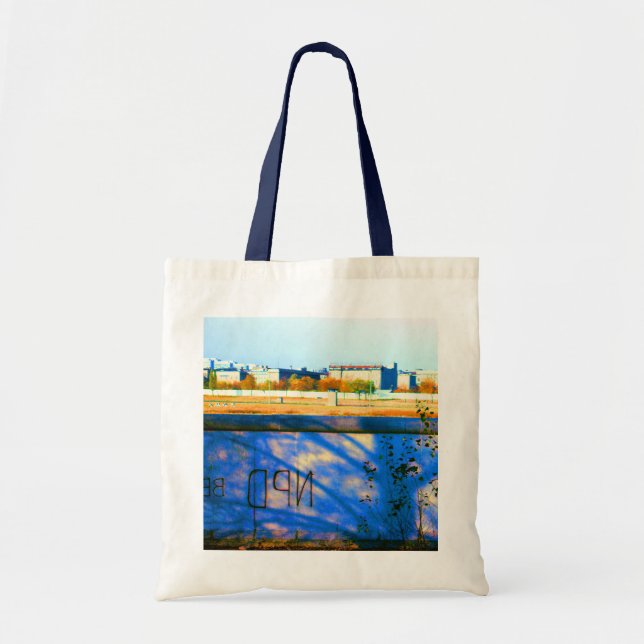 Vintage Germany Berlin wall Tote Bag (Front)