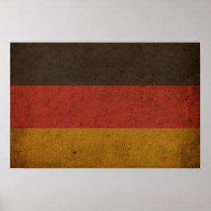 Vintage Germany Flag Poster